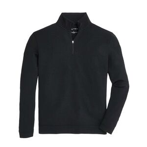 Onward Reserve Yeager Performance  Black Half-Zip Sweater